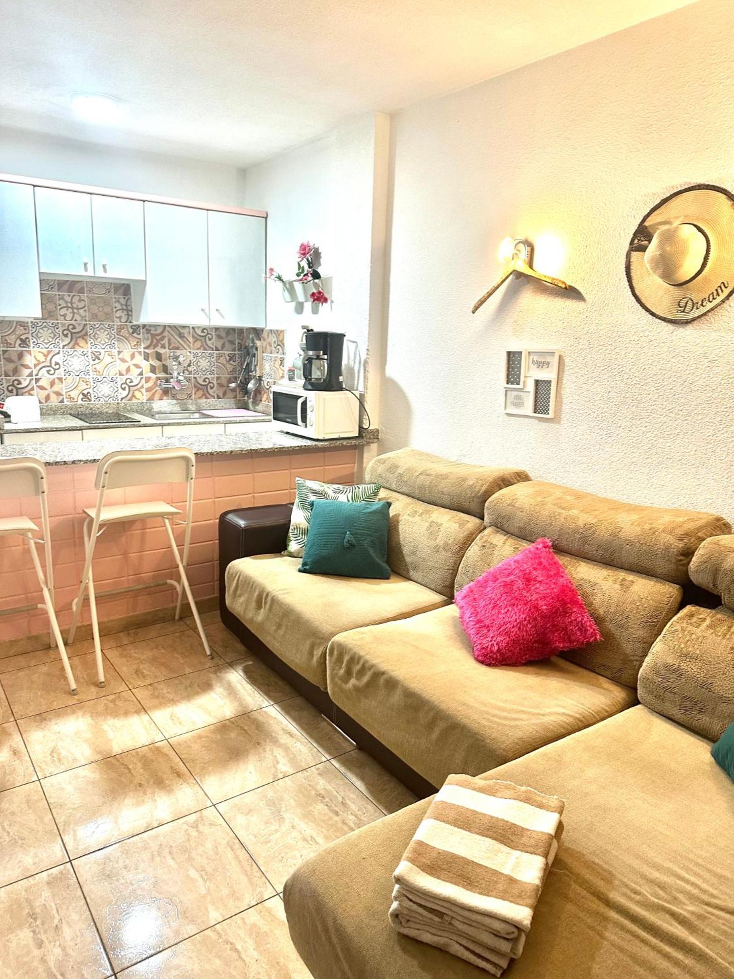 Apartamento Teneguia-Yumbo I 普拉亚戴尔雷安格莱斯 外观 照片